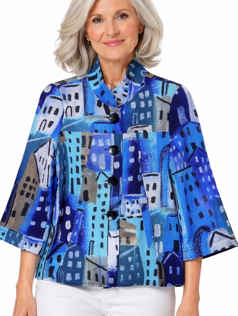 Simply Art by‎ Dolcezza Jacket Size S Wearable Art To Wear